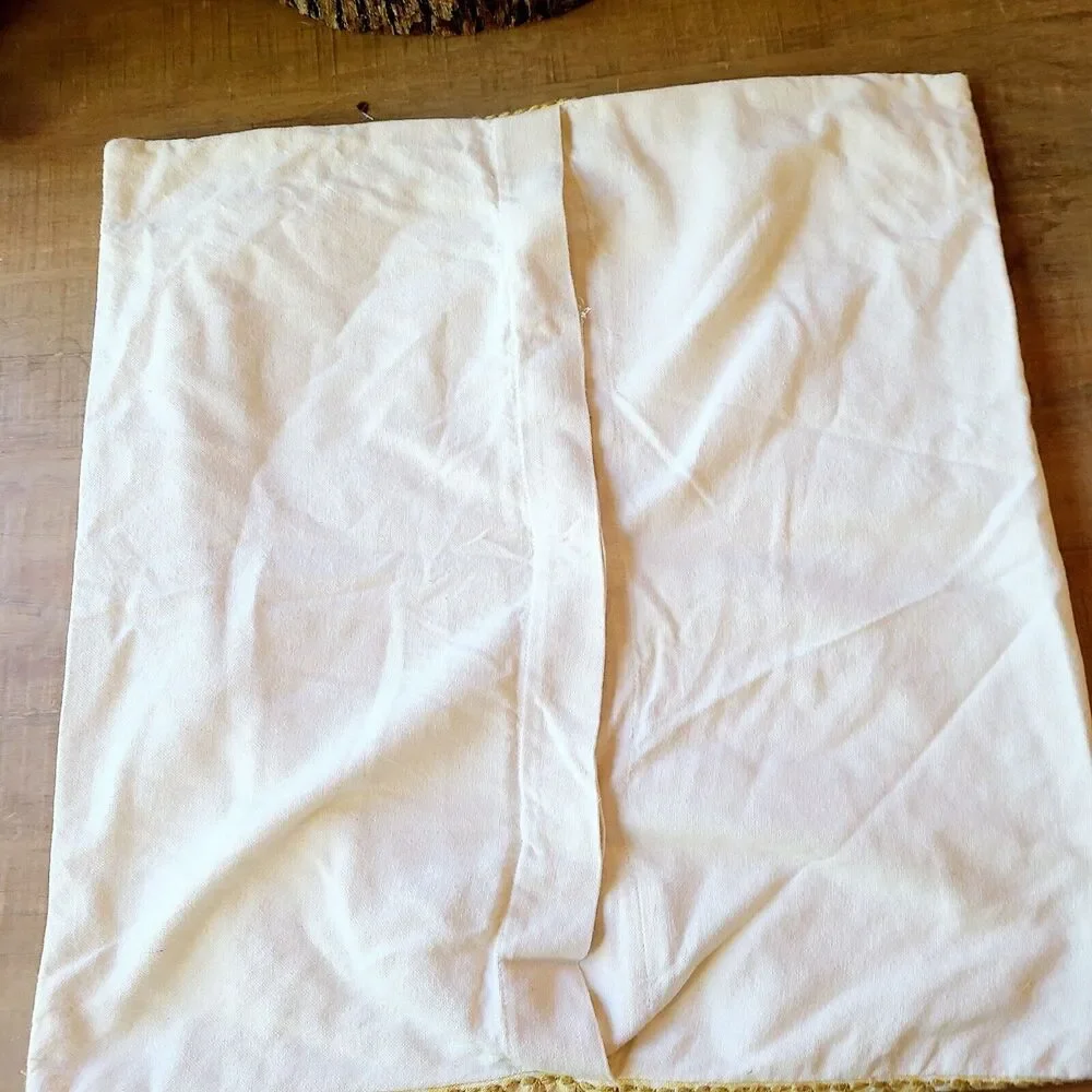 POTTERY BARN Yellow Paisley Set (2) Pillow Covers‎ Yellow 24